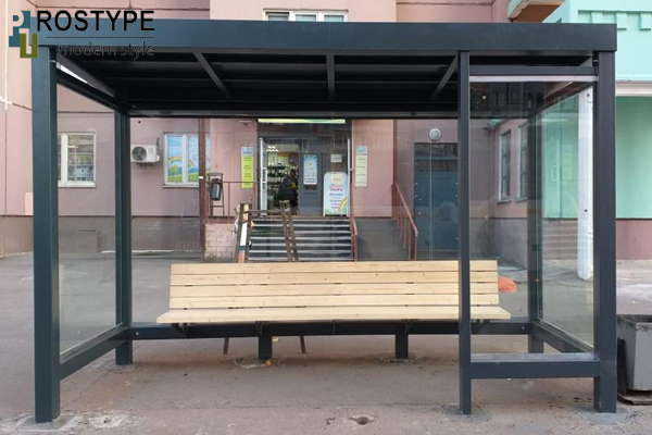 ООО Ростайп приняла участие  поставках автобусных остановок городского типа для Московской области