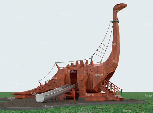 Объемная игровая фигура «Динозавр» от производителя
