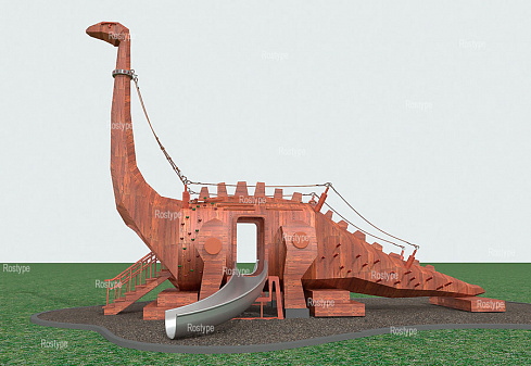Обьемная игровая фигура «Динозавр» от производителя